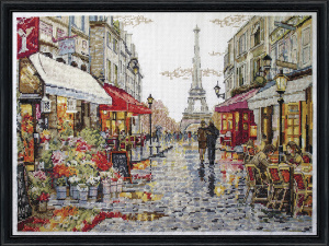 Набор для вышивания "Цветочный магазин". Арт 3407