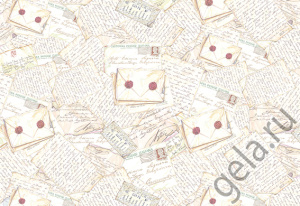 Бумага рисовая "Письма". Арт DFS057                  