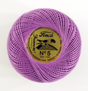 Мулине "Finca Perle" (Жемчужное") №5 однотонный цвет 2615. Арт 00800/05/2615