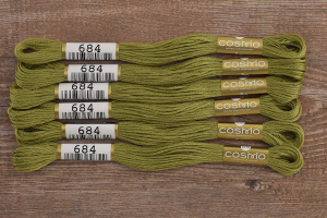 Мулине COSMO однотонный цвет  684       . Арт 25-6/684       