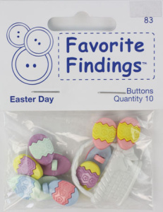 Пуговицы "Favorite Findings" "Пасха". Арт 550000083                