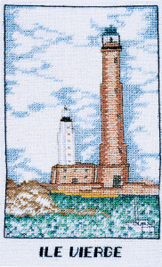 Набор для вышивания:"PHARE “ILE VIERGE”  (Маяк Иль Вьерж). Арт 1983