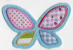 Термоаппликация HKM "Бабочка". Арт 33673/1SB