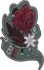 Термоаппликация "Будь счастлив". Арт 38925