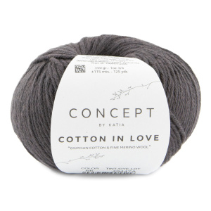 Пряжа Cotton in Love, 50% хлопок, 50% мериносовая шерсть, 50 г, 115 м. Арт 1249.66