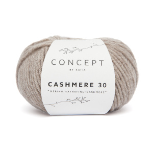 Пряжа Cashmere 30, 70% шерсть, 30% кашемир, 25 г, 94 м. Арт 979.201