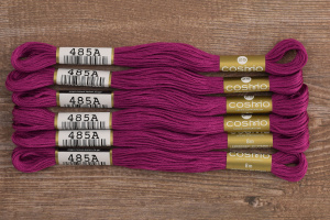 Мулине COSMO однотонный цвет  485       . Арт 25-6/485       