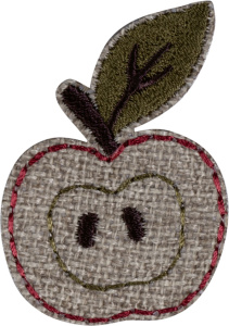 Термоаппликация HKM "Яблоко коричневое". Арт 42951