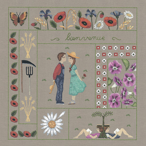 Набор для вышивания:"August" (Август), 22 х 22 см. Арт 7708