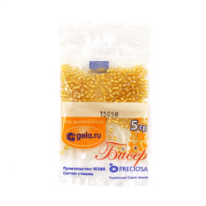 Бисер №10, 5 г., цвет 15058. Арт G 15058