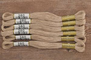 Мулине COSMO однотонный цвет  380       . Арт 25-6/380       