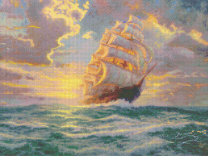 Набор для вышивания "Отважное путешествие" . Арт 51646                   