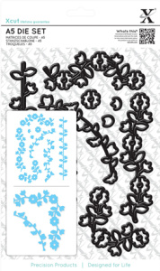 Набор ножей для вырубки "Цветочные бордюры". Арт XCU503244