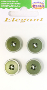 Пуговицы ELEGANT. Арт 14832-15-AB/04/4