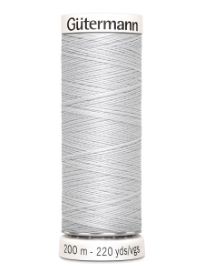 Нить Gütermann универсальная № 100, цвет 00008, 100% полиэстер, 200 м. Арт 112-0748277-000008