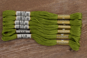 Мулине COSMO однотонный цвет  118       . Арт 25-6/118       