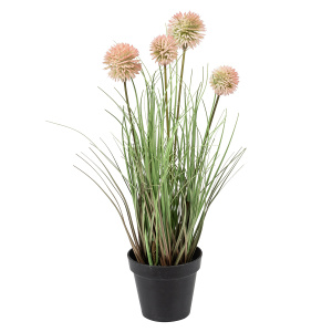 Цветок декоративный в кашпо "Кугель". Арт 107742-400