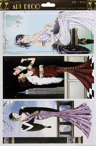 Набор высеченных элементов "Бродвей" Art Deco. Арт PMA157172               