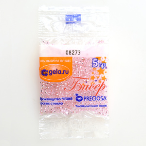 Бисер №10, 5 г., цвет 08273. Арт G 08273