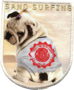 Термоаппликация HKM "Мопс". Арт 32939/1SB