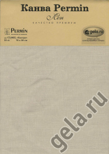 Канва в упаковке Linen 32 ct, 50 х 70 см, цвет №140. Арт CL065L/140              