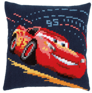 Набор для вышивания подушки "Молния Маккуин (Disney)". Арт PN-0166441