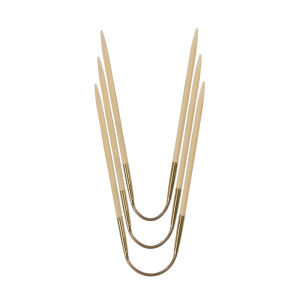 Спицы чулочные гибкие, бамбук, addiCraSyTrio BAMBOO SHORT №2,25, 24 см. Арт 560-2/2.25-24