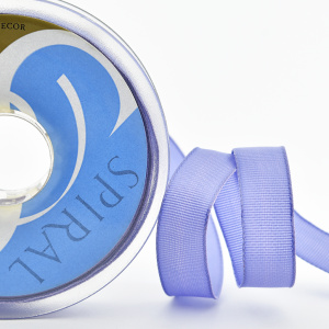 Лента репсовая SAFISA, 39 мм, 25м, цвет 08, сиреневый. Арт 452-39мм-08             