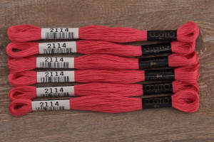 Мулине COSMO однотонный цвет  2114      . Арт 25-6/2114      