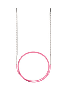 Спицы металлические круговые с удлиненным кончиком addiUnicorn Lace, №3,5, 80 см. Арт 716-2/3.5-80