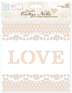 Набор заготовок для открыток с конвертами Vintage Notes. Арт PMA181102               