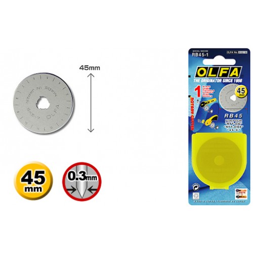 Запасной диск для ножа RTY-2/G , 45 мм, 1 шт. Арт RB45-1                  