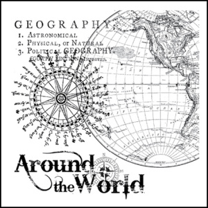 Штамп на резиновой основе HD "География". Арт WTKCC13