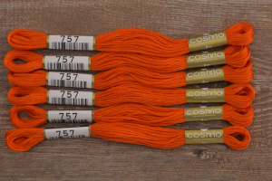 Мулине COSMO однотонный цвет  757       . Арт 25-6/757       