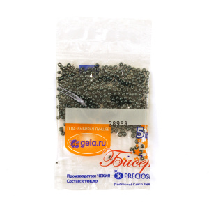 Бисер №10, 5 г., цвет 28958. Арт G 28958