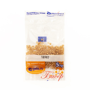 Бисер №10, 5 г., цвет 18983. Арт G 18983