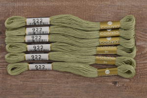 Мулине COSMO однотонный цвет  922       . Арт 25-6/922       