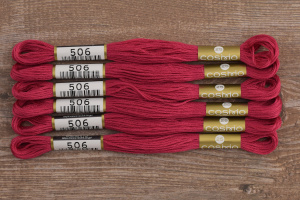 Мулине COSMO однотонный цвет  506       . Арт 25-6/506       