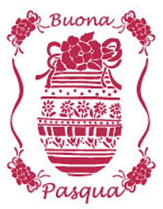 Трафарет "Пасха". Арт KSG263                  