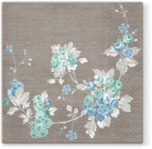 Салфетки трехслойные для декупажа, коллекция "Lunch"  PAW Decor Collection "Тихий сад". Арт SDL120104