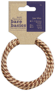 Проволока в джутовой обмотке "Bare Basics", 2 цвета. Арт PMA174456