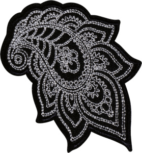 Термоаппликация "Орнамент серебряный". Арт 43053