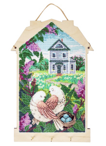 Набор для создания ключницы "Родное гнездо". Арт 22.002.13