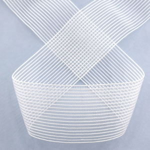 Резинка поясная решетчатая, 63 мм, цвет белый. Арт 854149819P1101