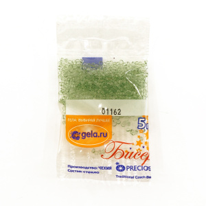 Бисер №10, 5 г., цвет 01162. Арт G 01162