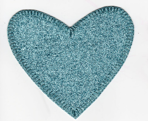 Термоаппликация HKM "Сердце". Арт 33885/1SB