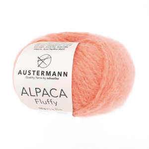 Пряжа Alpaca Fluffy, 70% шерсть, 30% альпака, 85 м, 50 г. Арт 98321-0010
