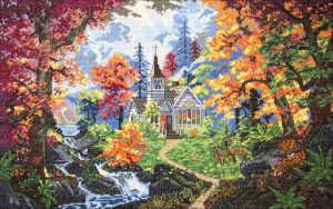 Набор для вышивания "Часовня Надежда". Арт 7009