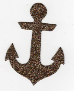 Термоаппликация HKM "Якорь". Арт 33878/1SB