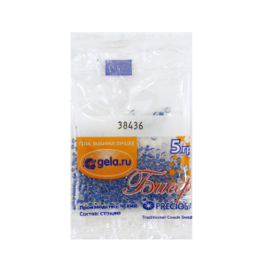 Бисер №10, 5 г., цвет 38436. Арт G 38436